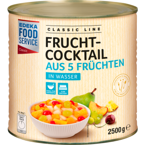 EDEKA Фудсервис классический 5-Fruchtcocktail, вода 2500g