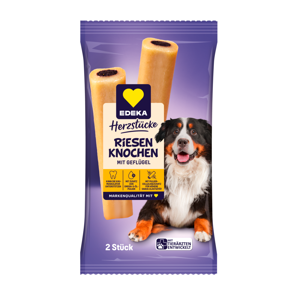EDEKA Herzstücke Riesenknochen 2x100g