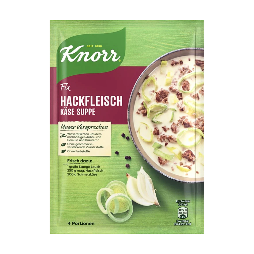 Knorr Fix Hackfleisch Käse-Suppe 58g
