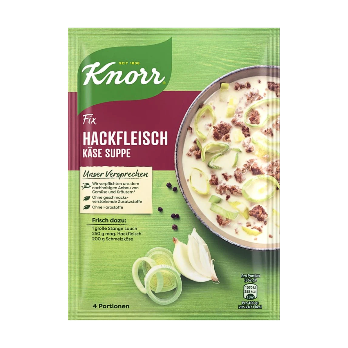 Knorr Fix Hackfleisch Käse-Suppe 58g
