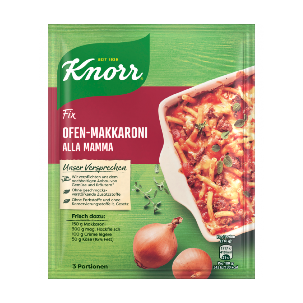 Knorr Fix Ofen-Makkaroni alla mamma 48g
