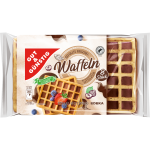 GUT&GÜNSTIG Frischei-Waffeln gefüllt 272g
