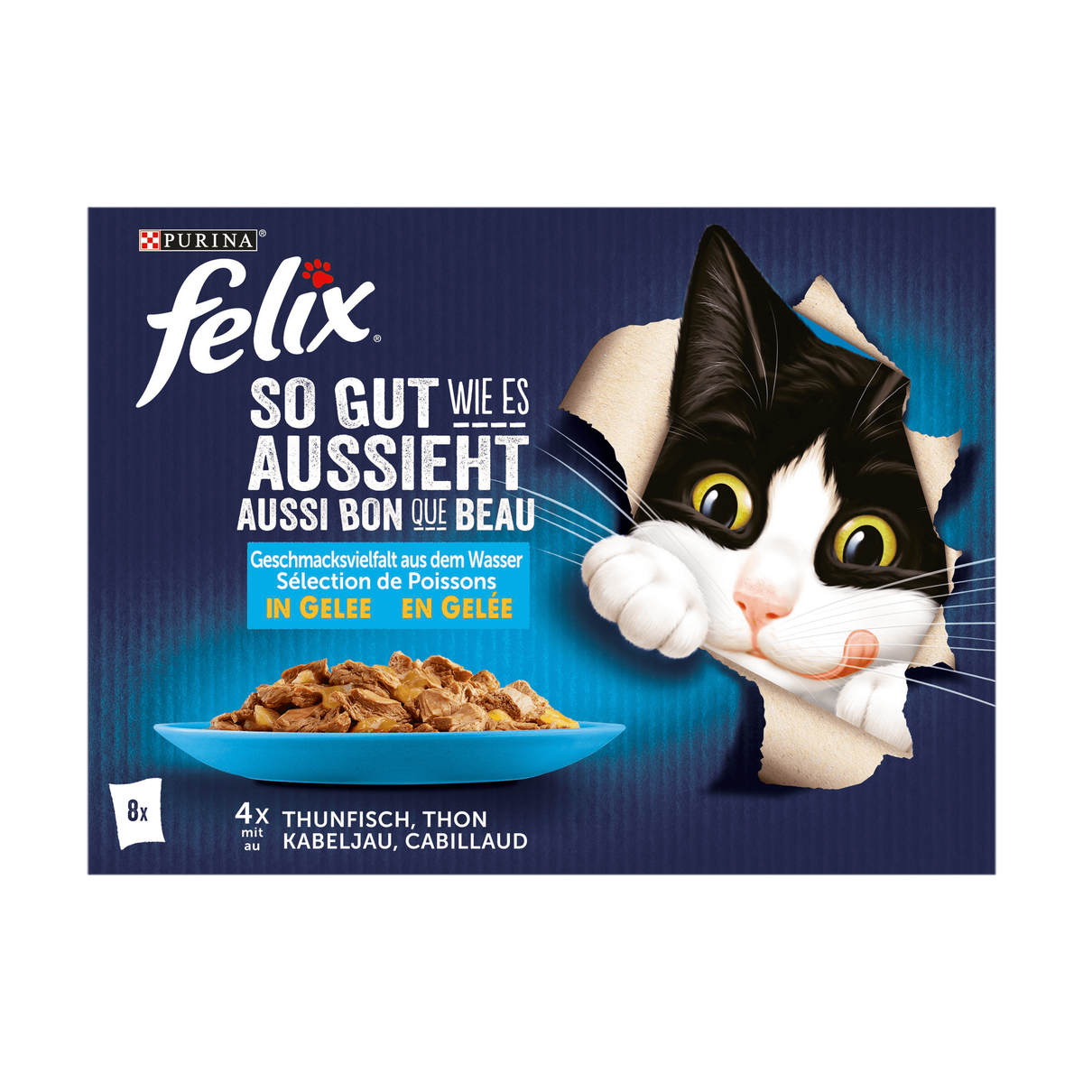 Felix so gut wie es aussieht Geschmacksvielfalt aus dem Wasser 12x85g