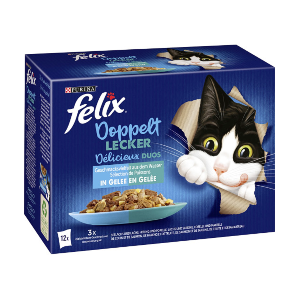 Felix Doppelt Lecker Geschmacksvielfalt aus dem Wasser 12x85g