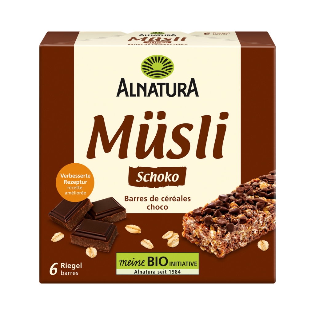 Bio Alnatura Müsli-Riegel Schoko 150g