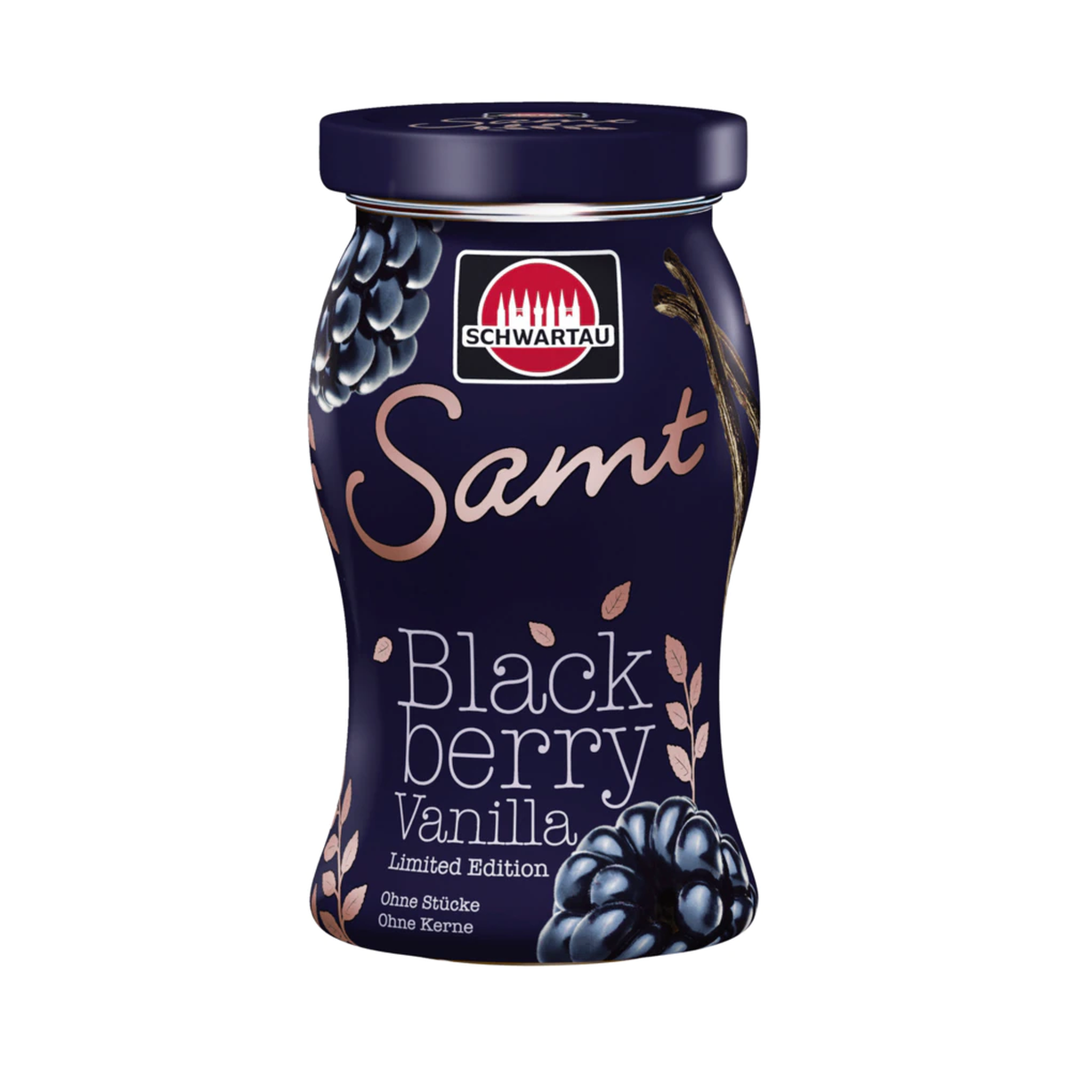 Schwartau Samt Blackberry Vanilla 270g