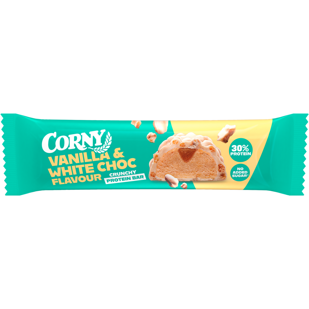 Corny Your Protein Bar Vanilla White Crunch 45g