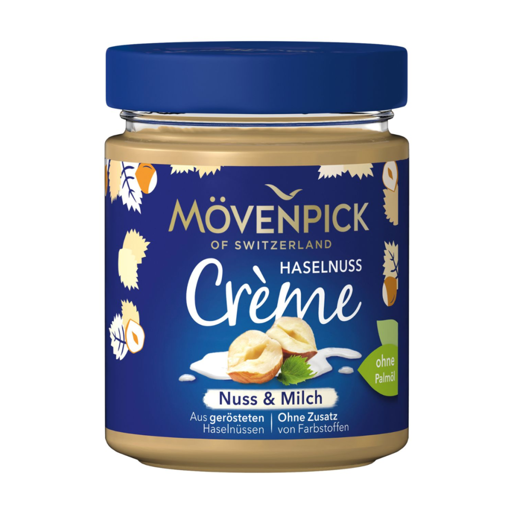 Mövenpick Haselnuss Creme Nuss&Milch 300g