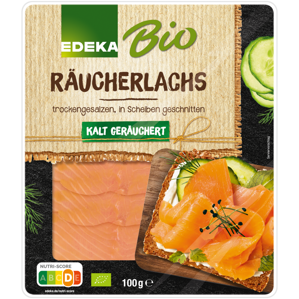 Bio EDEKA Räucherlachs 100g