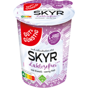 GUT&GÜNSTIG Skyr Natur laktosefrei 500g VLOG