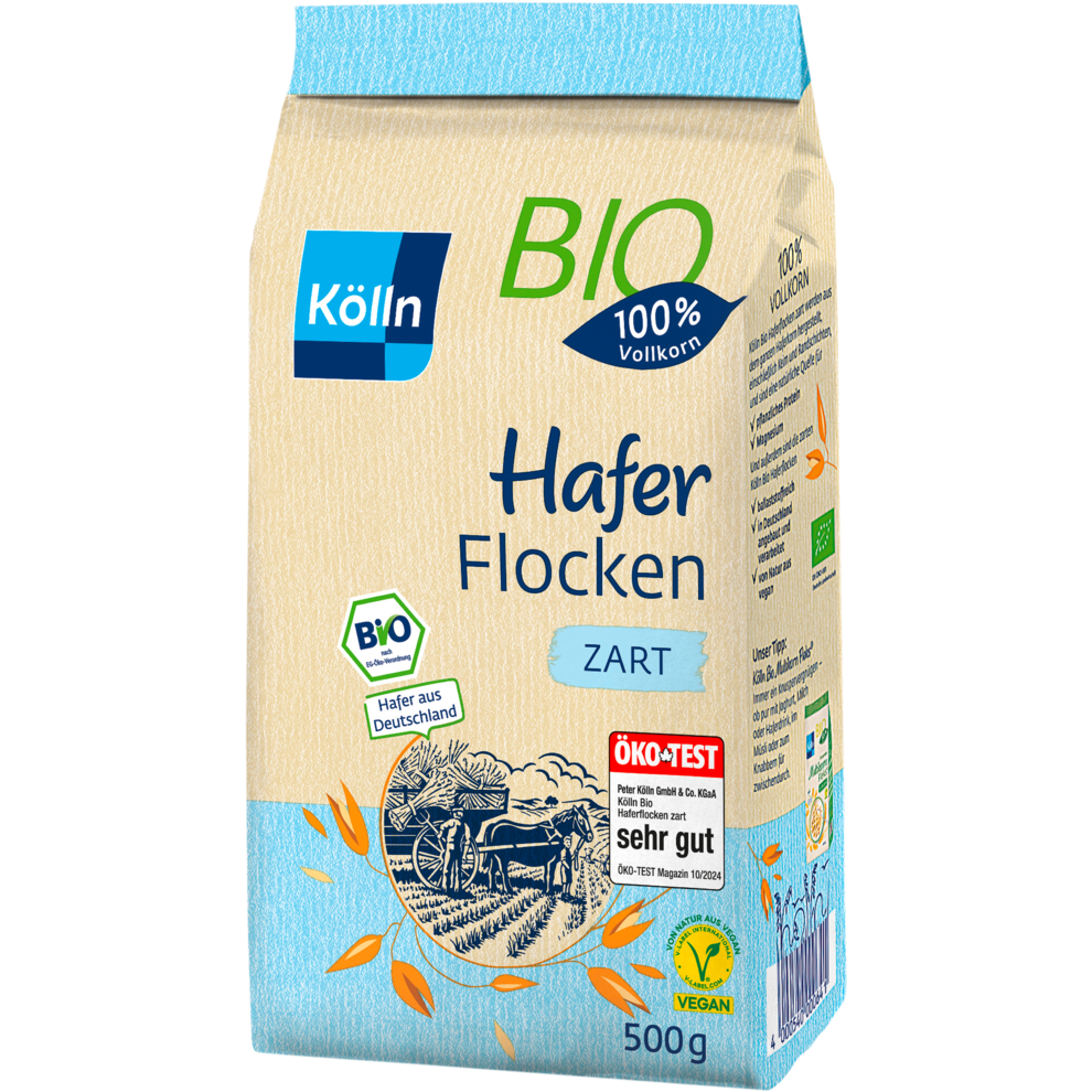 Bio Kölln Haferflocken zart 500g