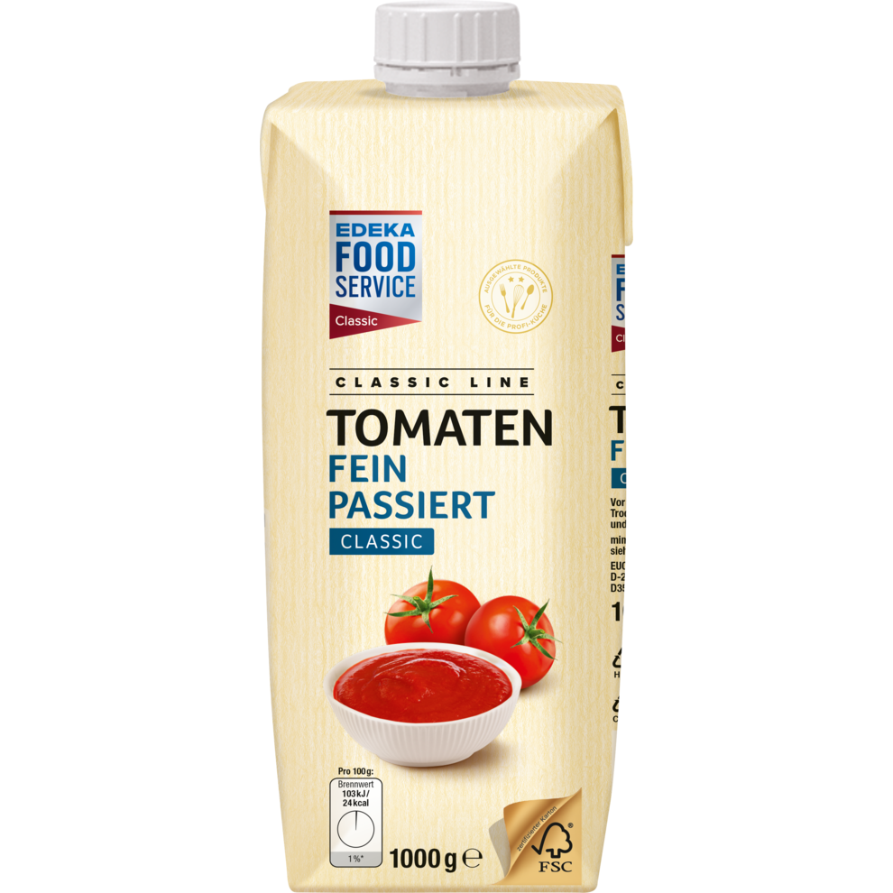 EDEKA Фудсервис классический томаты протёртый 1kg