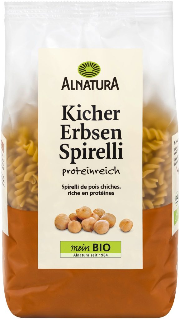 Bio Alnatura Kichererbsen-Spirelli 250g