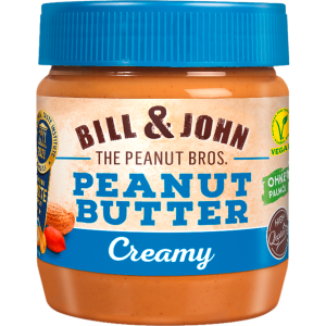 Bill&John Creamy Erdnussbutter 350g