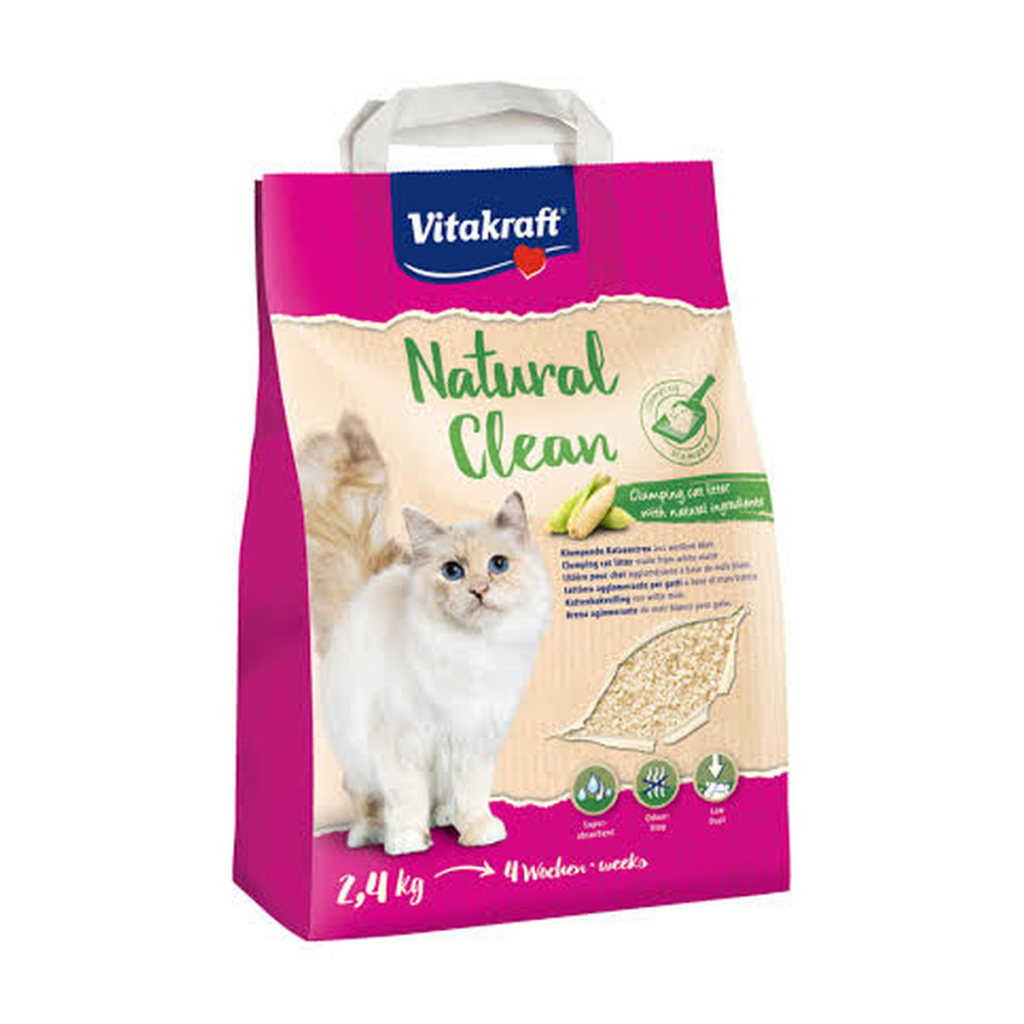 Vitakraft Natural Clean Maisstreu 2,4kg