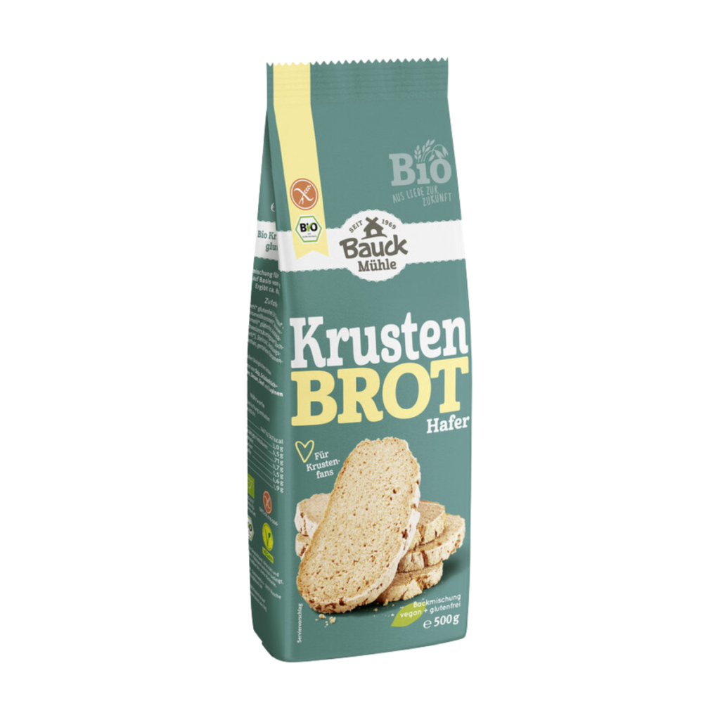 Bio Bauck Mühle Backmischung Krustenbrot glutenfrei 500g