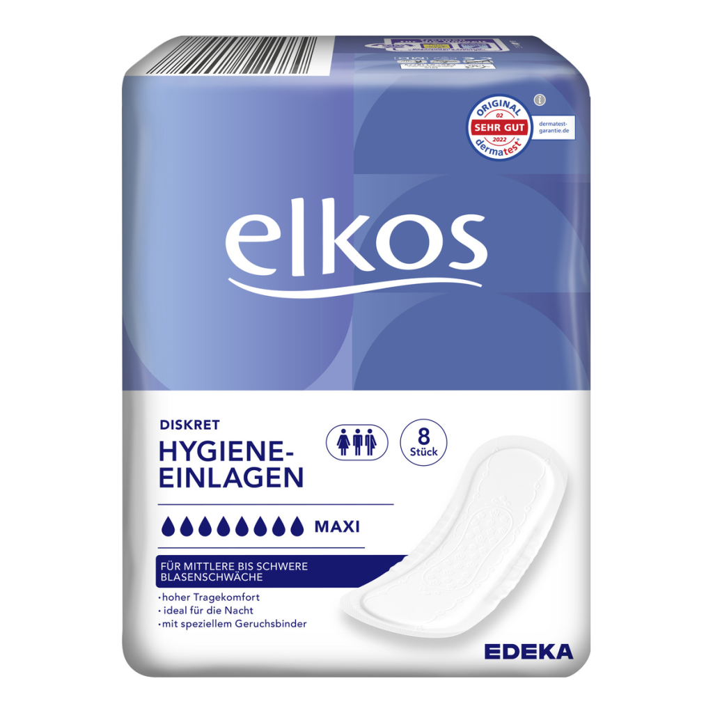 EDEKA elkos Hygiene-Einlagen Maxi 8ST