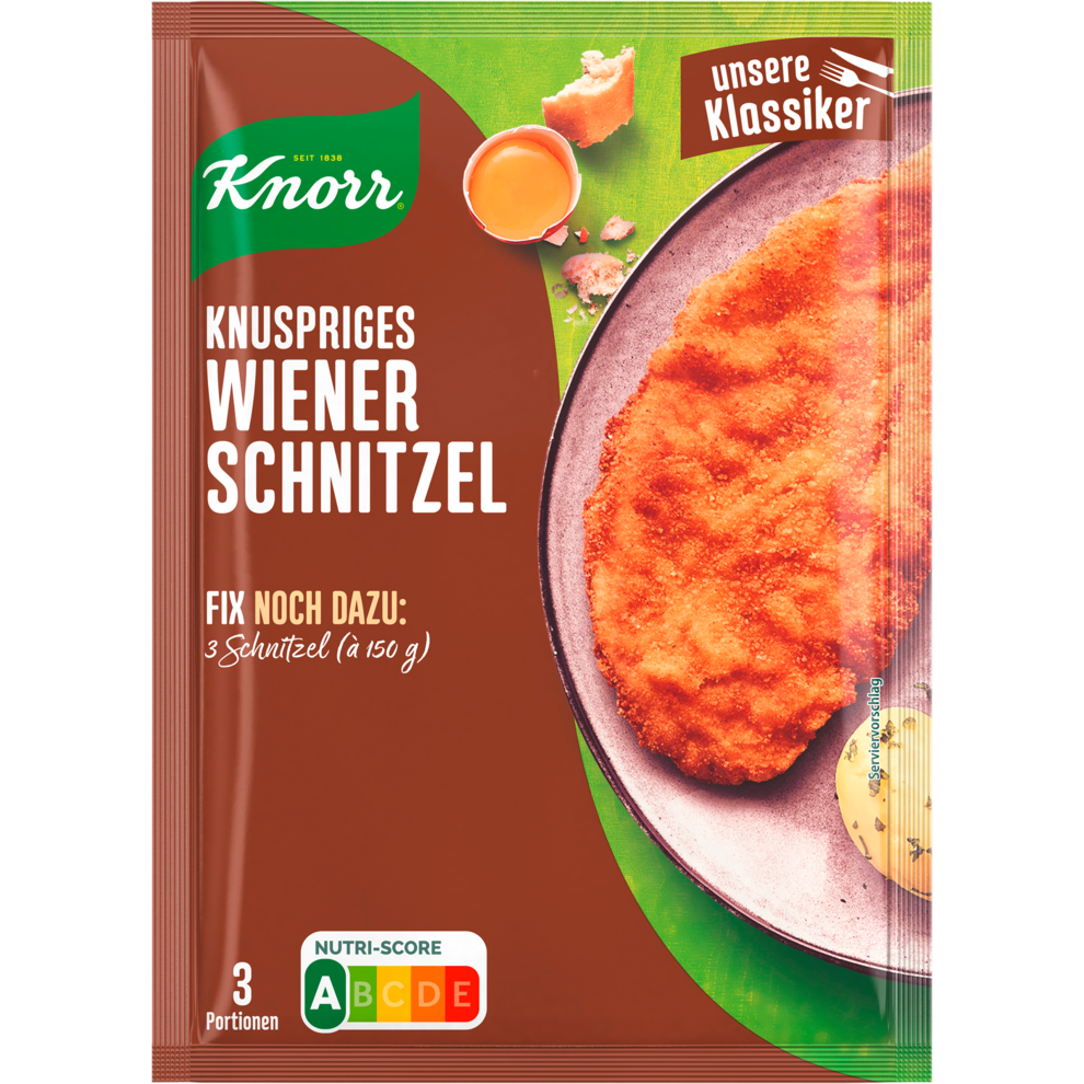 Knorr Fix Knuspriges Wiener Schnitzel 90g
