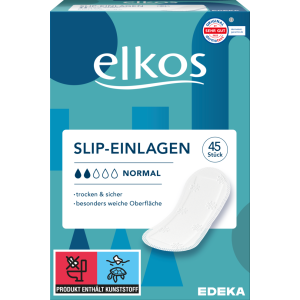EDEKA elkos Slipeinlagen Normal 45ST