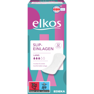 EDEKA elkos Slipeinlagen Lang 32ST