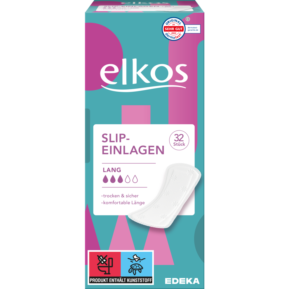 EDEKA elkos Slipeinlagen Lang 32ST