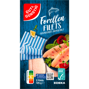 ASC GUT&GÜNSTIG Forellenfilets Natur 125g