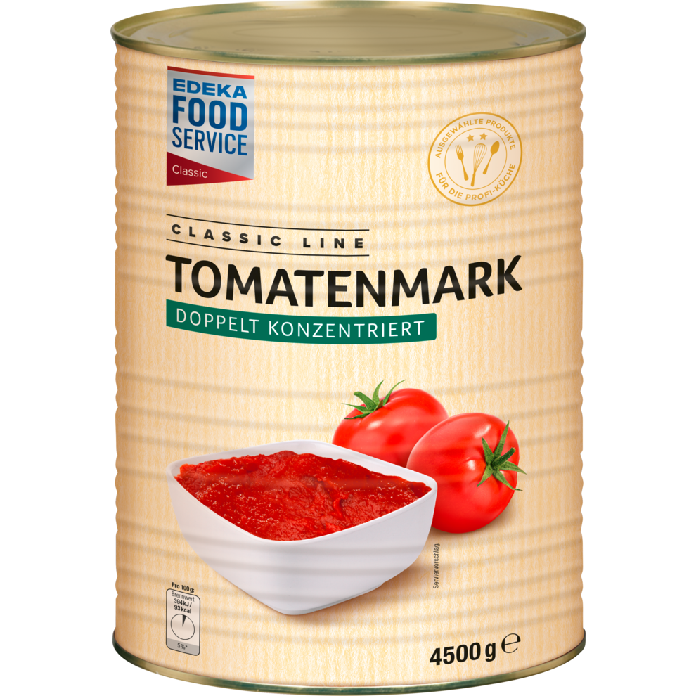 EDEKA Foodservice Classic Tomatenmark doppelt konzentriert 4500g