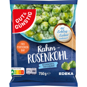 GUT&GÜNSTIG Rahm-Rosenkohl 750g