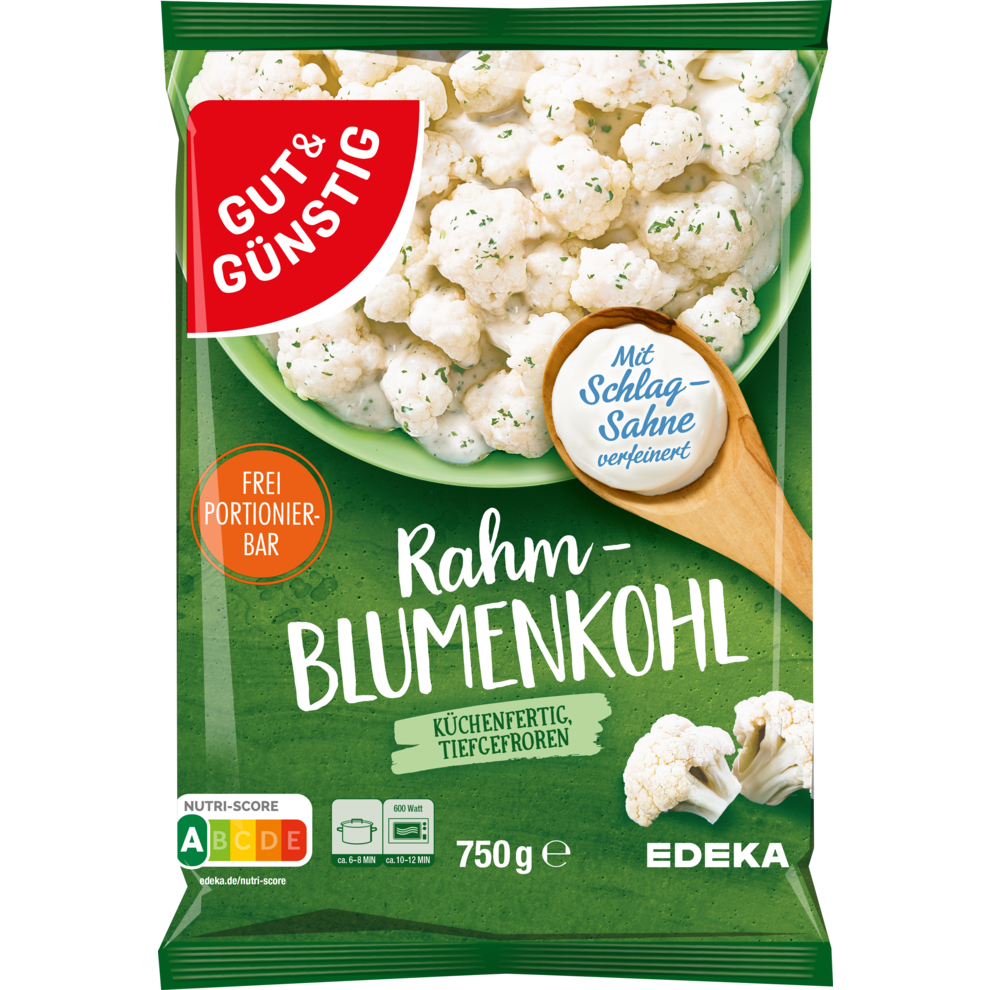 GUT&GÜNSTIG Rahm-Blumenkohl 750g