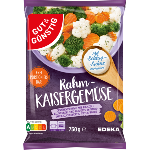 GUT&GÜNSTIG Rahm-Kaisergemüse 750g