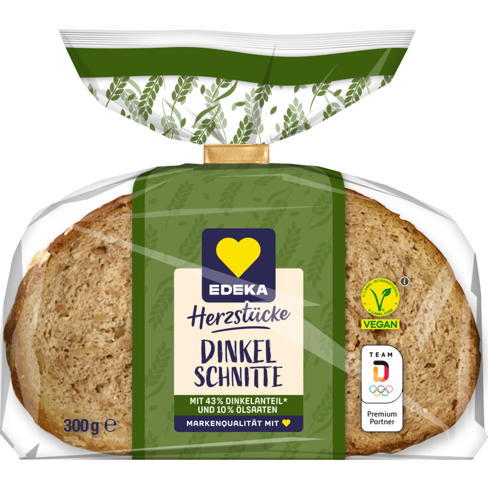 EDEKA Herzstücke Dinkel Schnitte 300g