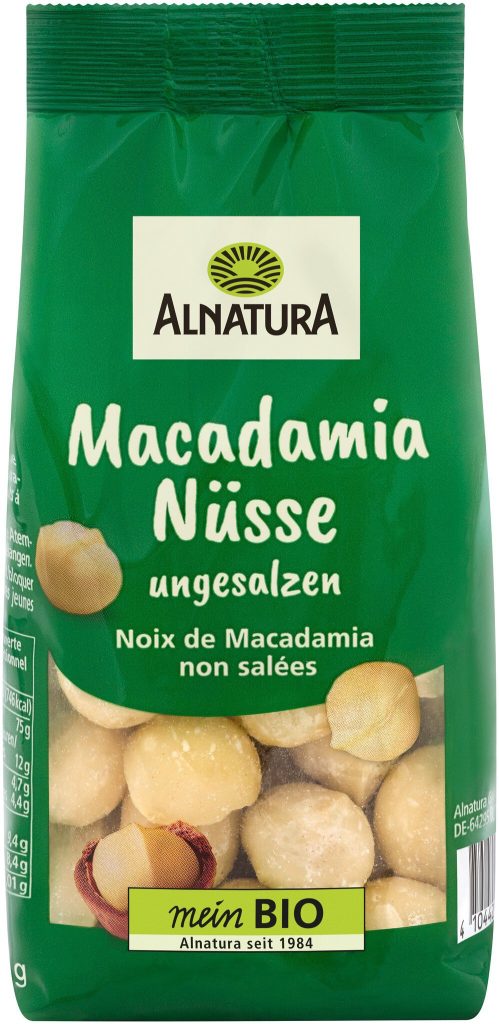 Bio Alnatura Macadamianüsse 100g