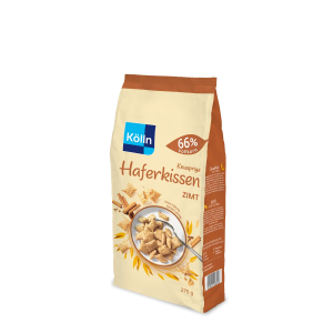 Kölln Knusprige Haferkissen Zimt 275g