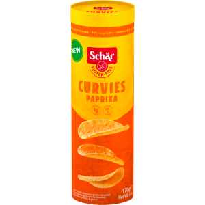 Schär Original Curvies Paprika 170g