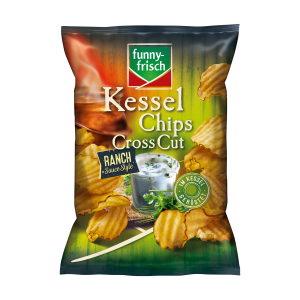 Funny-Frisch Kessel Chips Cross Cut Ranch Sauce 120g