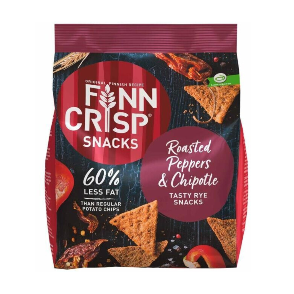 Finn Crisp Snacks Roasted Pepper&Chipotle 150g