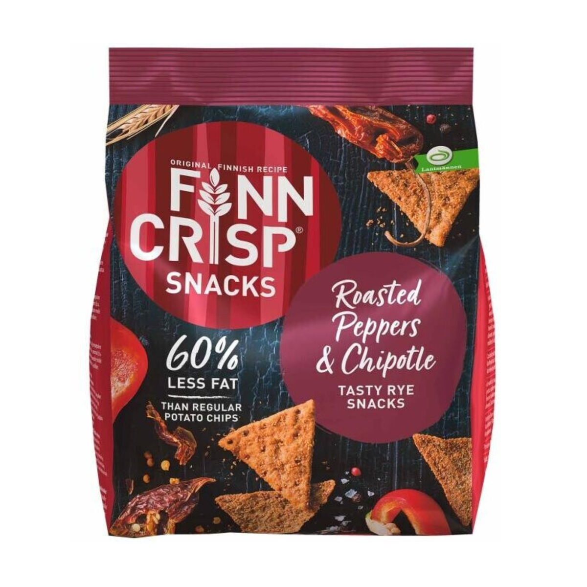 Finn Crisp Snacks Roasted Pepper&Chipotle 150g