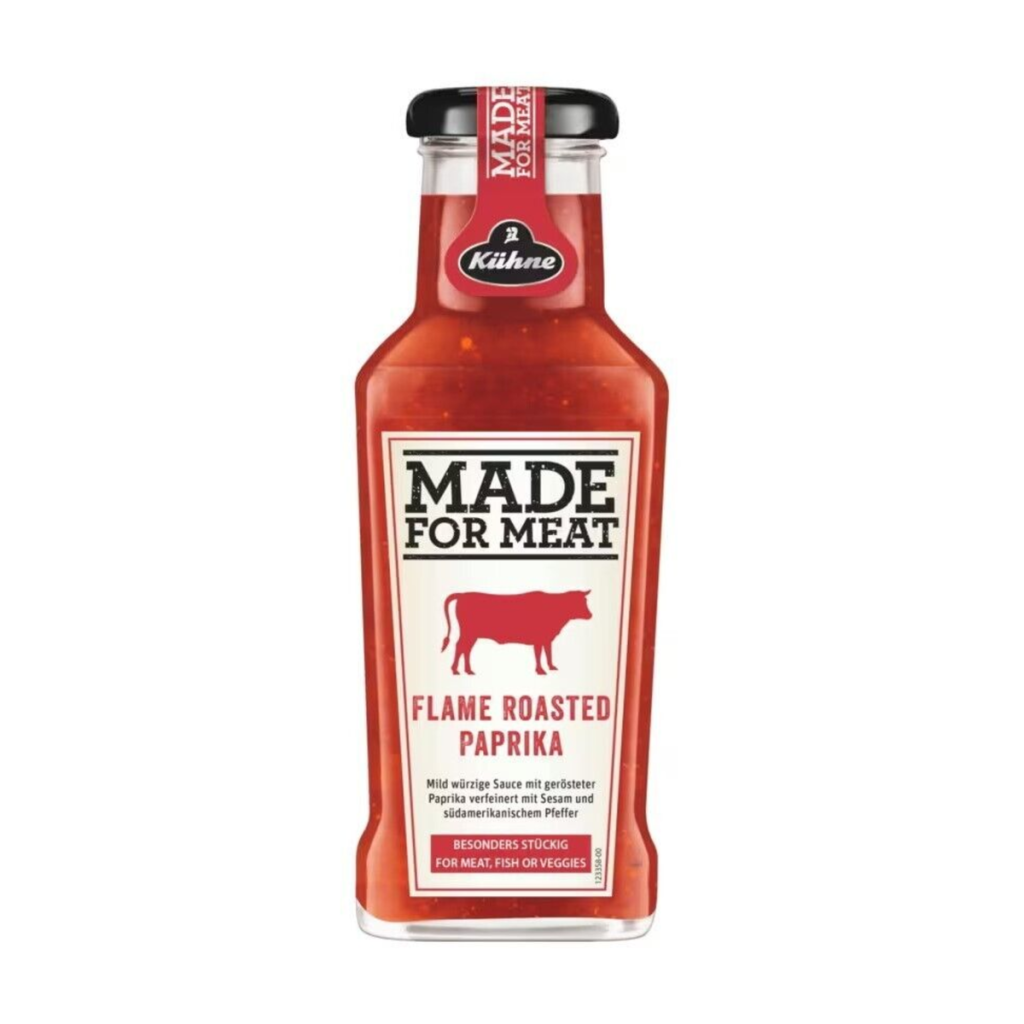 Kühne Würzsauce Made for Meat Roasted Paprika 235ml