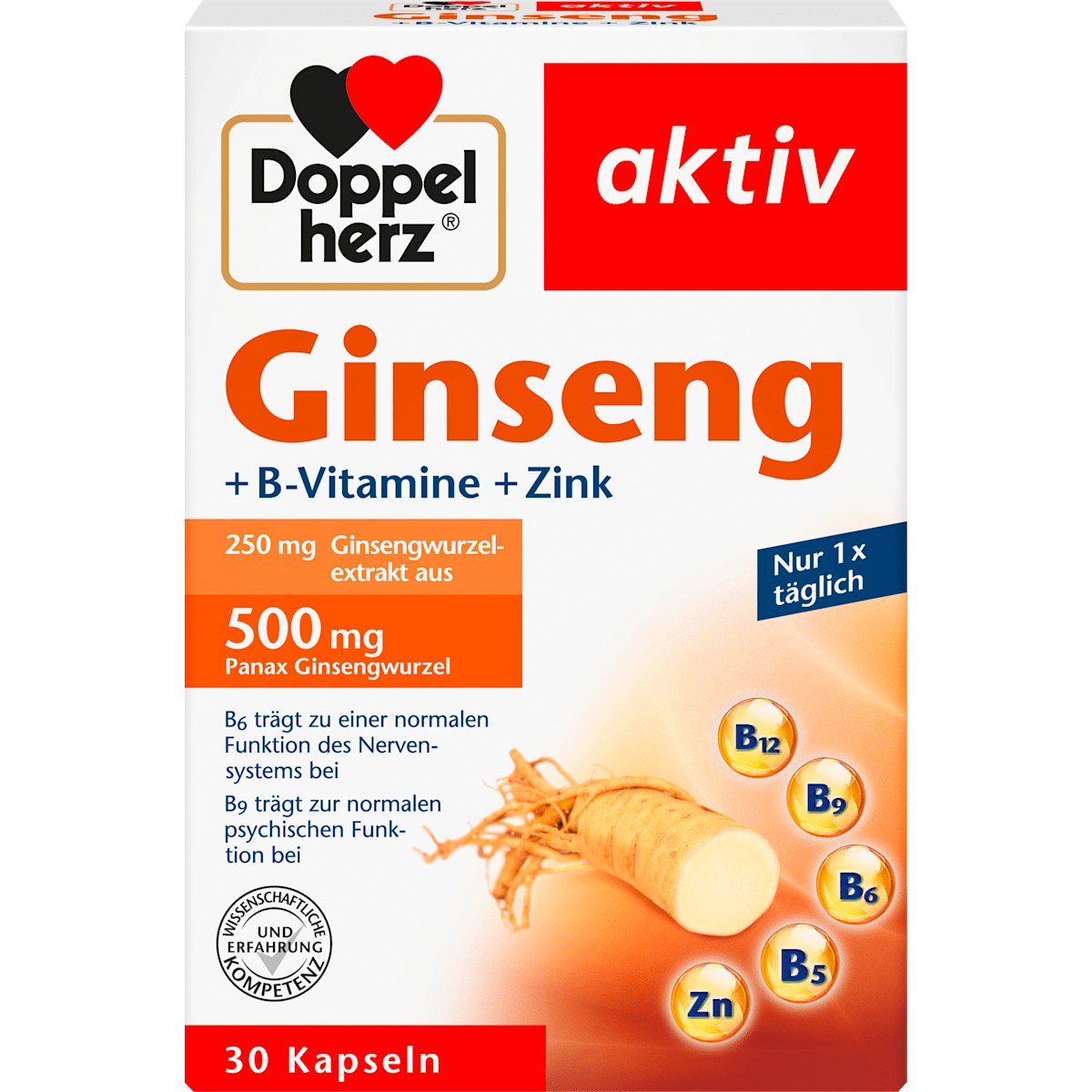 Doppelherz Ginseng 250 30Kapseln 16,2g