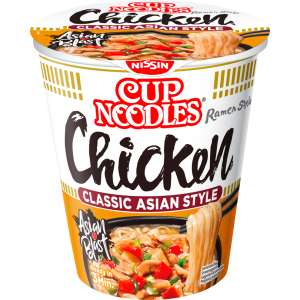 Nissin Стакан лапша курица 63g
