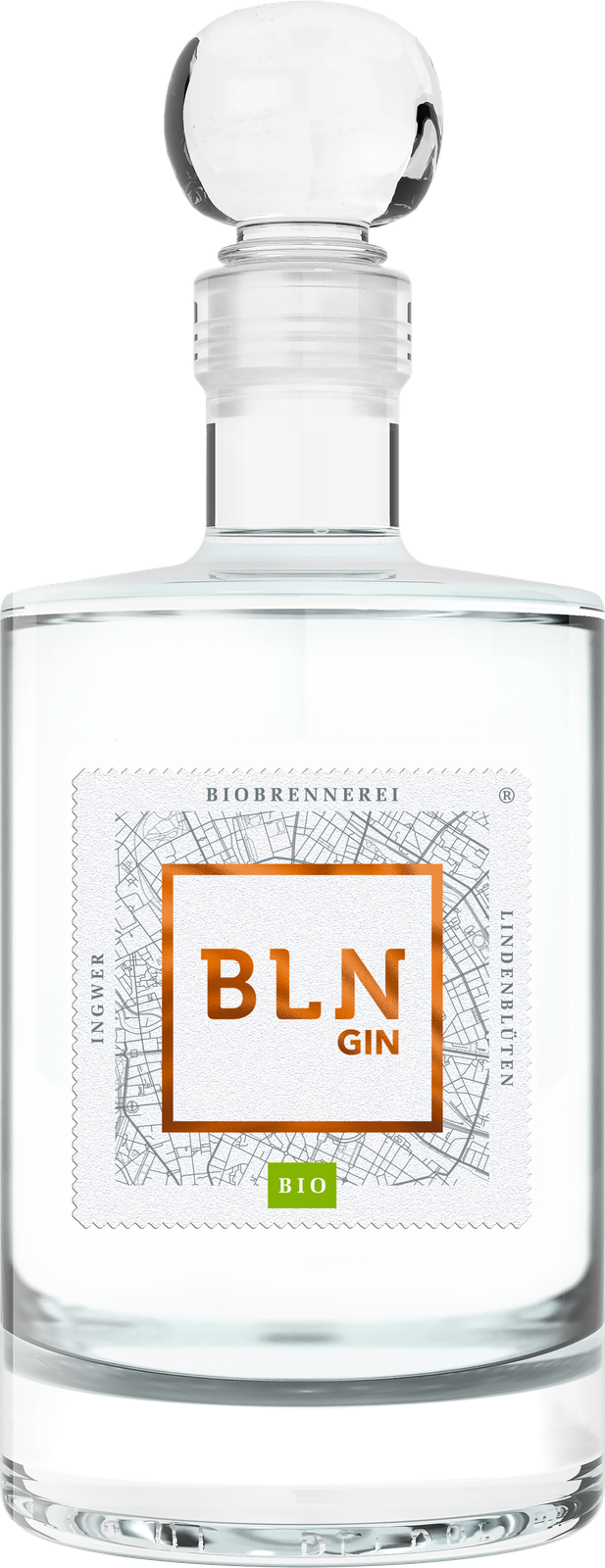 Bio Gourmetspirits BLN Berlin London Dry Gin 45% 0,5l