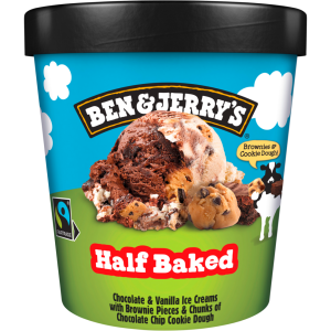 Ben&Jerrys Half Baked 465ml