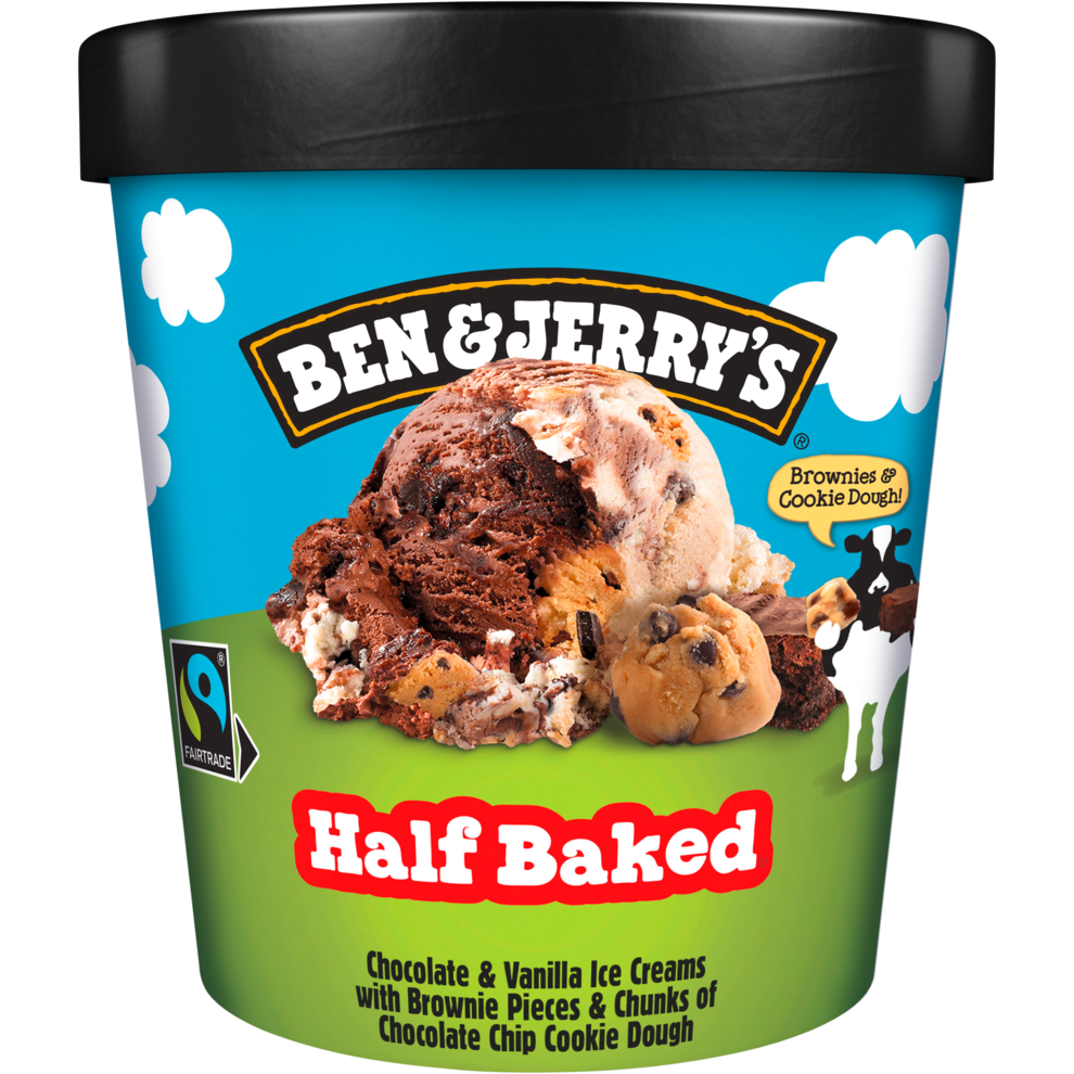 Ben&Jerrys Half Baked 465ml