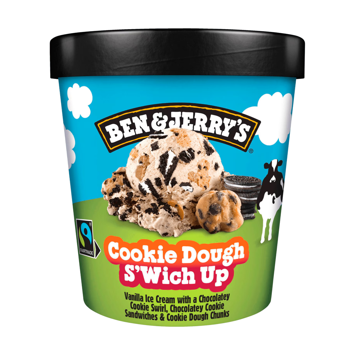 Ben&Jerrys S'Wich Up Cookie Dough 465ml