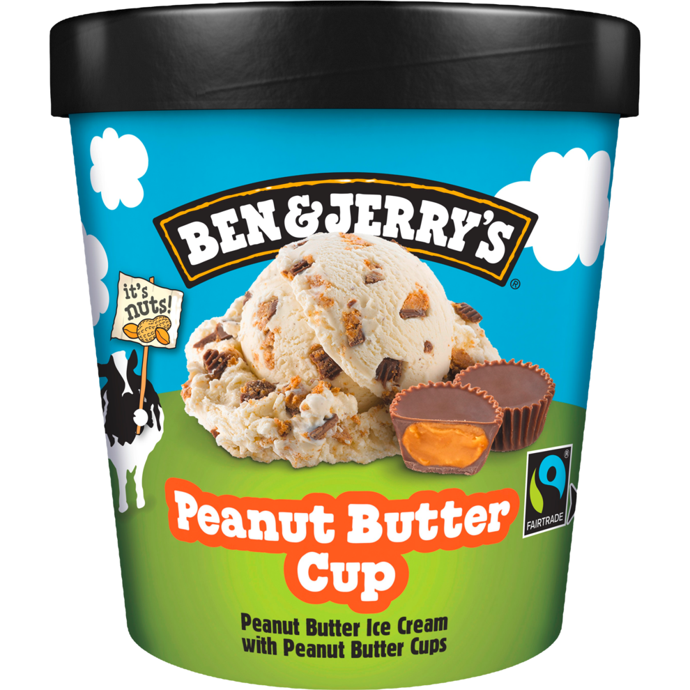 Ben&Jerrys Арахис сливочное масло стакан 465ml
