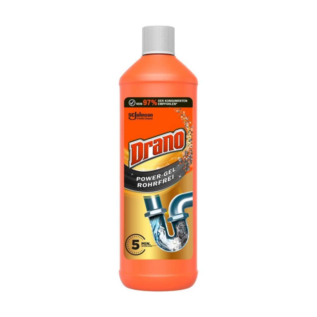 Drano Power-Gel Rohrfrei 1l