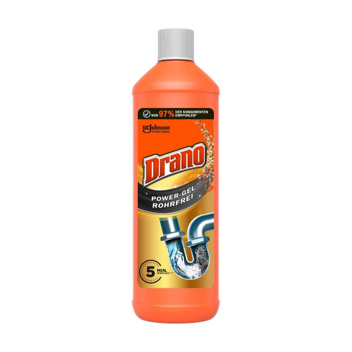 Drano Power-Gel Rohrfrei 1l