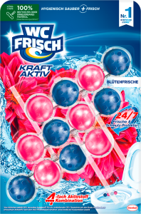 WC Frisch Kraft-Aktiv Blüten-Frische 3x50g