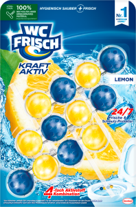 WC Frisch Kraft-Aktiv Lemon 3x50g