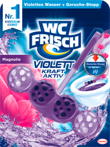 WC Frisch Kraft-Aktiv Violettspüler Magnolie 50g